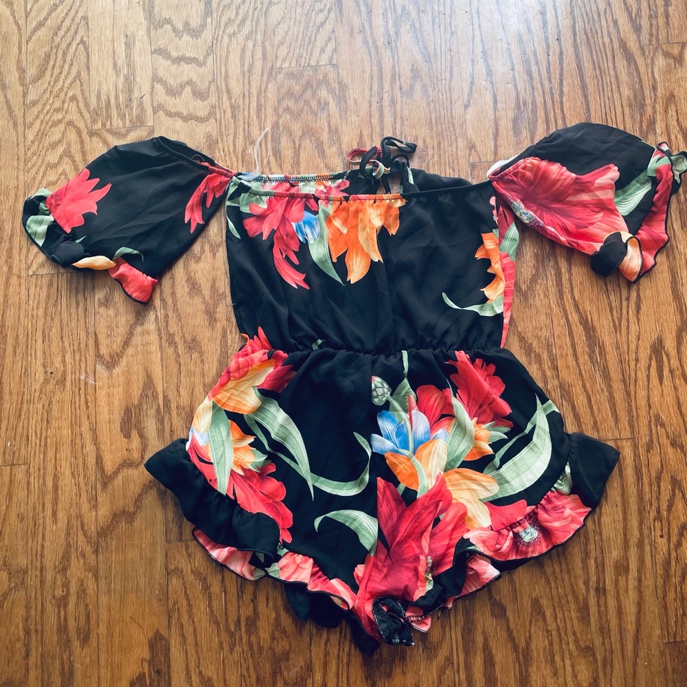 Fashion Nova floral romper